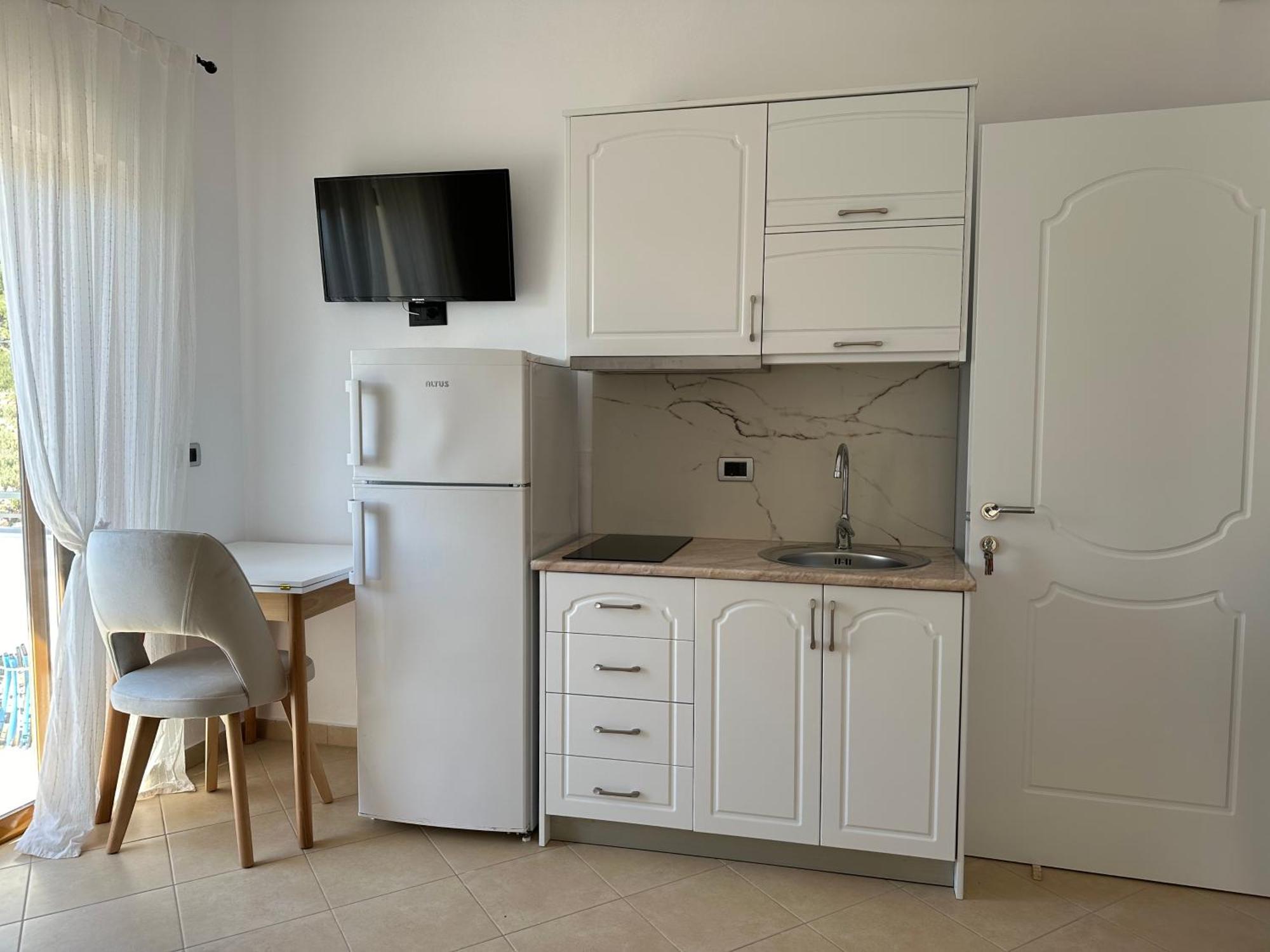 Rama Apartments Sarande Bagian luar foto